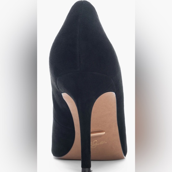 42 Gold. Rafee Liquid Patent Pointed Toe Pump (Women) - Picture 4 of 4